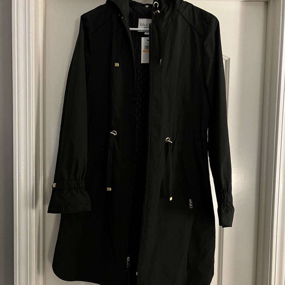 NWT Cole Haan rain jacket